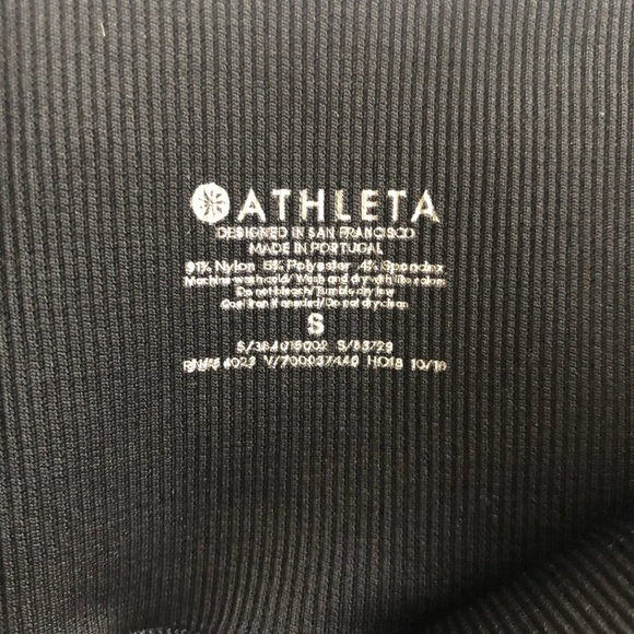 NWOT Athleta Stripe Seamless 7/8 Leggings- Size Small - Picture 7 of 7